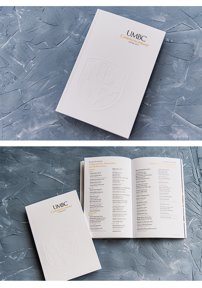 UMBC Commencement Program